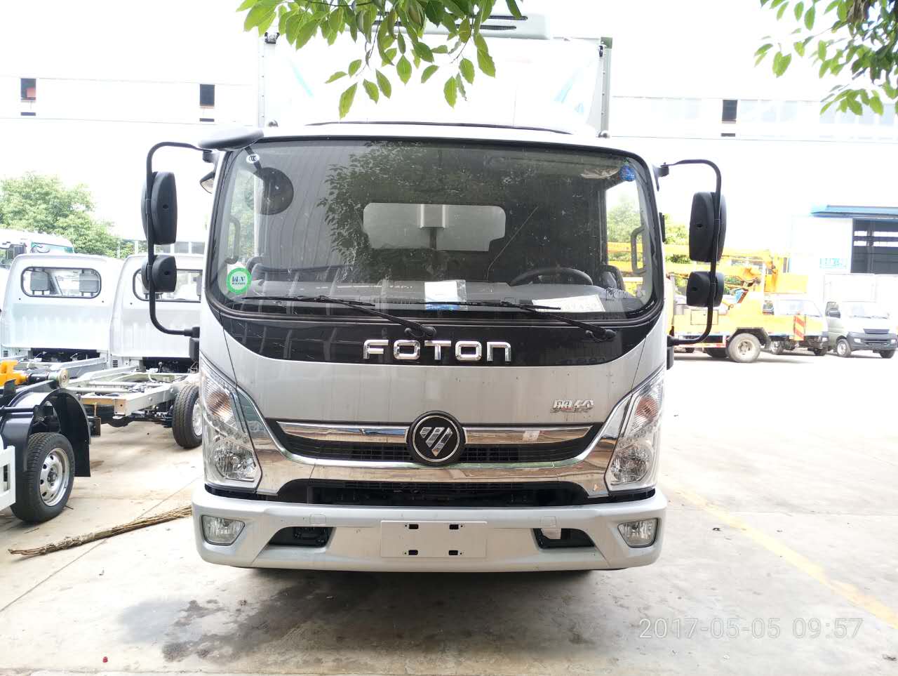 福田奧鈴CTS 4米2國(guó)五冷藏車(chē)