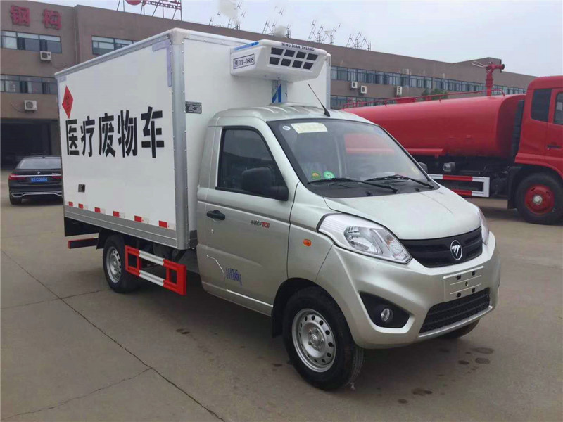 福田2米8小型醫(yī)療廢物轉(zhuǎn)運(yùn)車(chē)