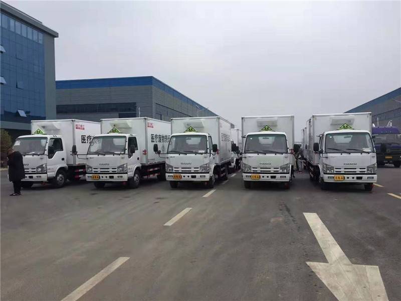 五十鈴4米2醫(yī)療廢物轉(zhuǎn)運(yùn)車