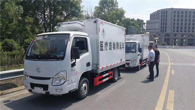 躍進小福星國六3米2醫(yī)療廢物轉(zhuǎn)運車