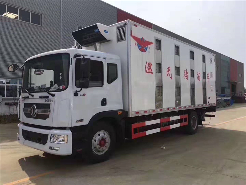 東風(fēng)多利卡6米8豬苗運輸車價格 