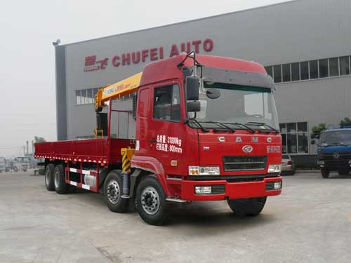 程力威牌CLQ5310JSQ4HN型隨車起重運輸車