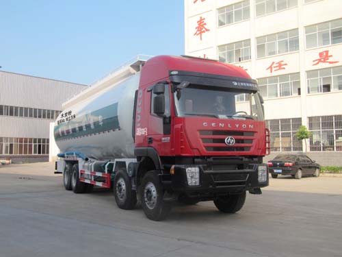 程力威牌CLQ5310GFL4CQ型低密度粉粒物料運(yùn)輸車