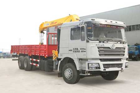 程力威牌CLQ5250JSQ4SX型隨車起重運輸車