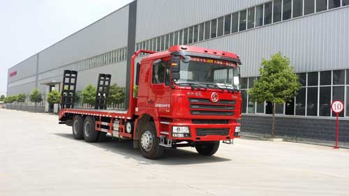 程力威牌CLQ5250TPB4SX型平板運(yùn)輸車